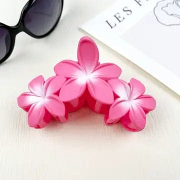 Faire - mildstyles hair clip Pink Hawaiian Floral Hair Clips